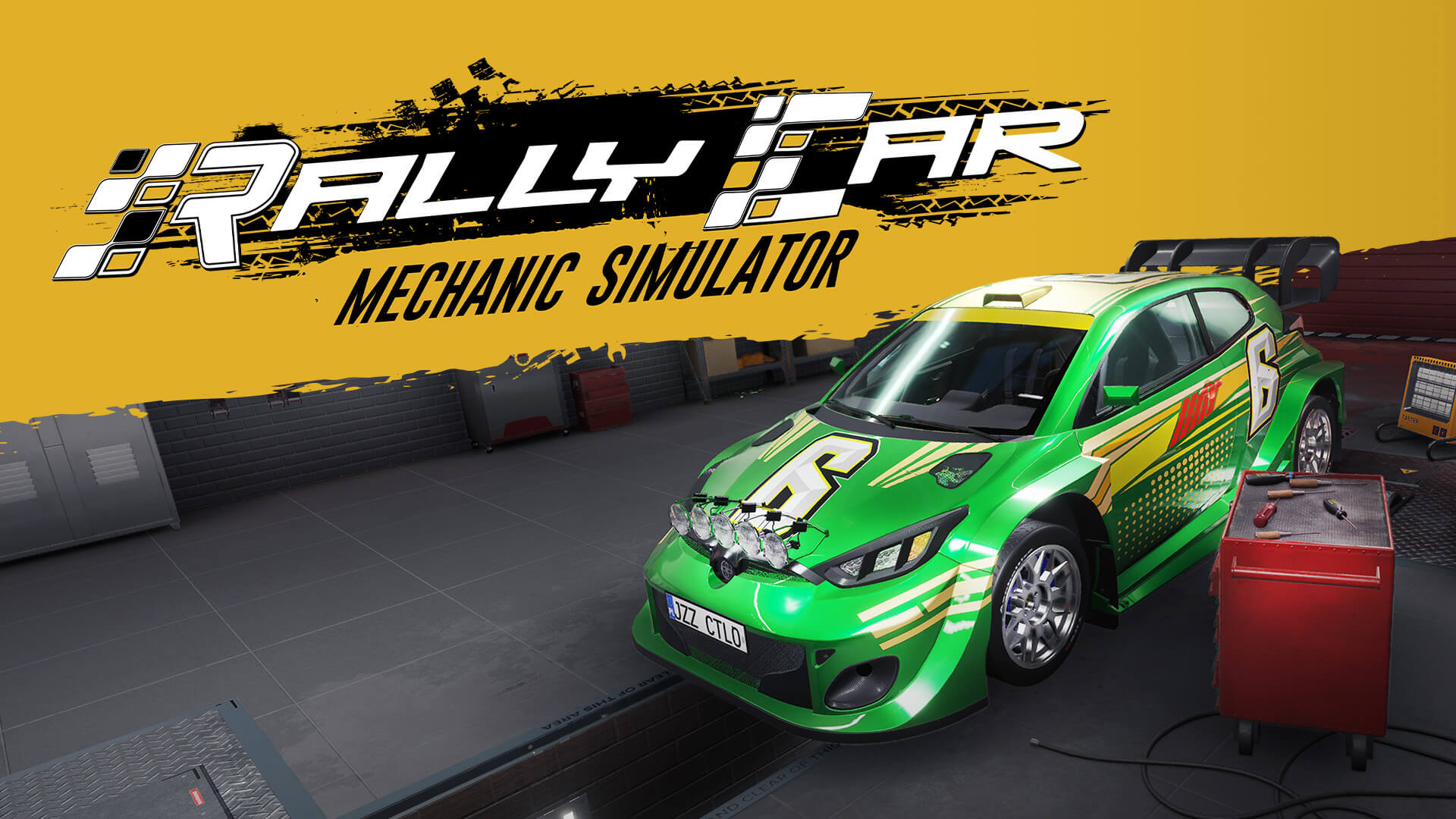 Rally Car Mechanic Simulator Banner Image