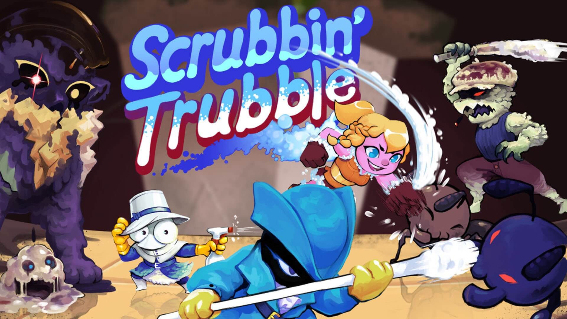 Scrubbin' Trubble Banner Image