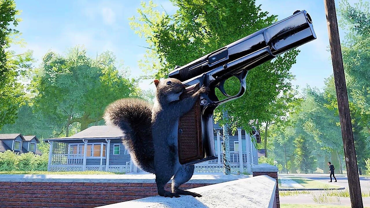 Squirrel With A Gun Banner Image