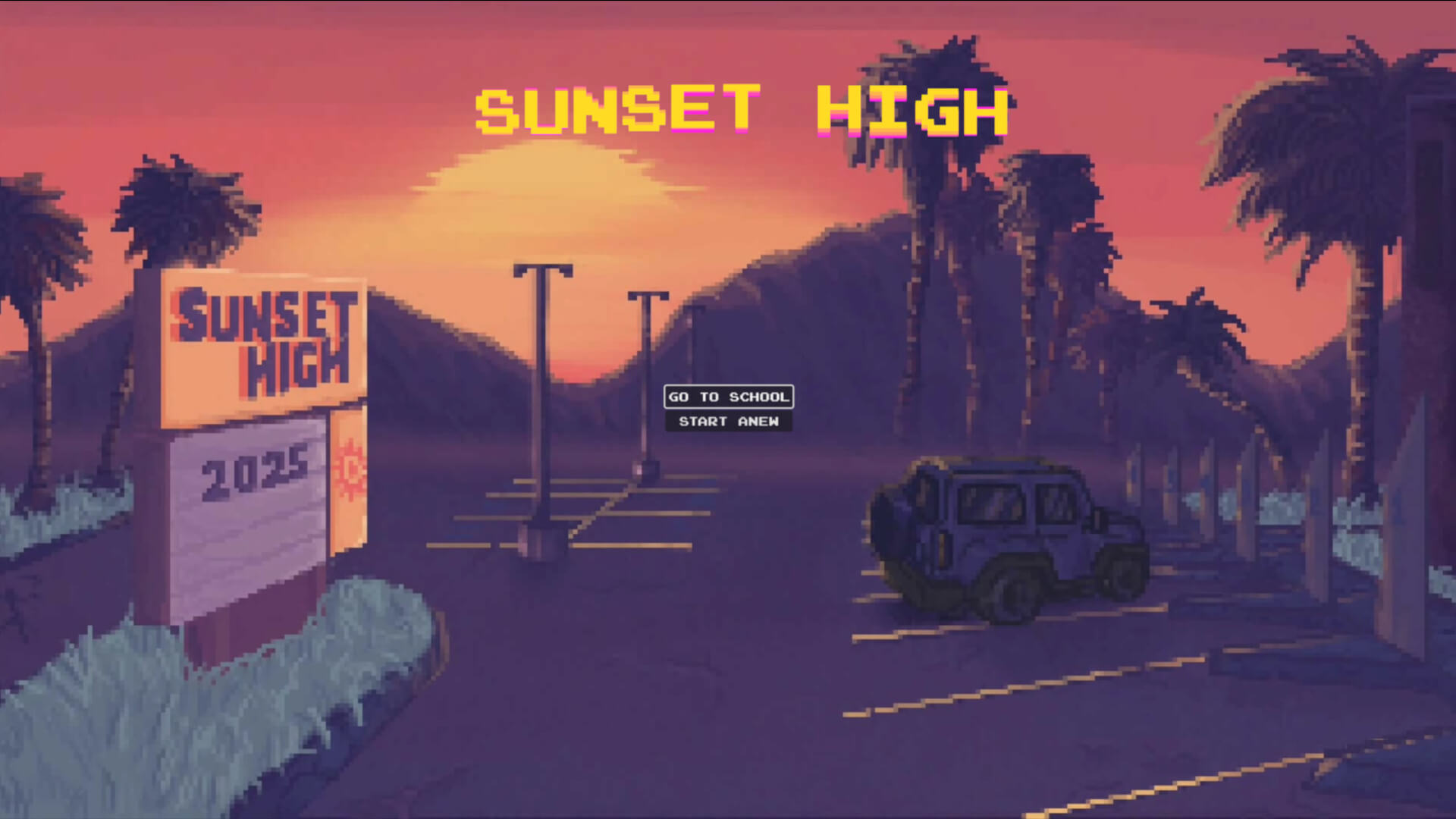 Sunset High Banner Image