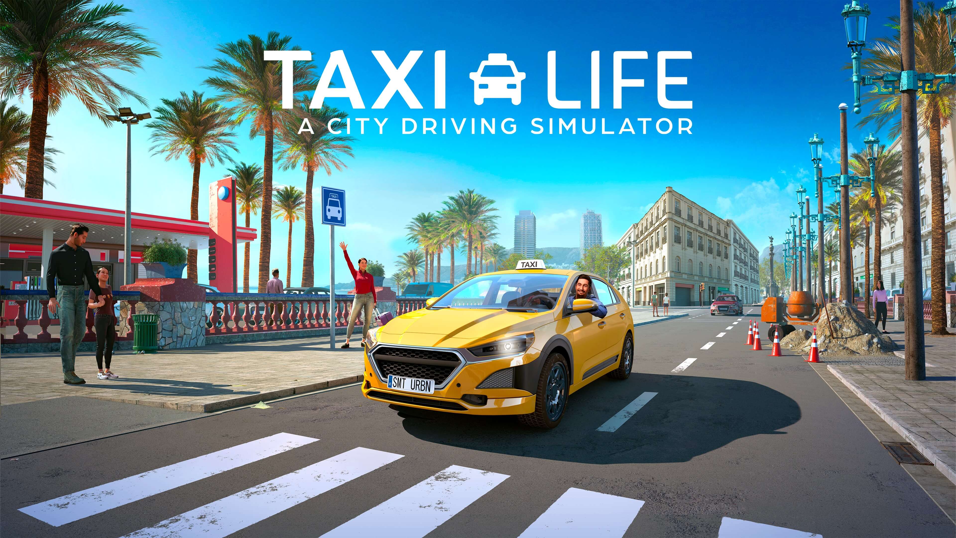 Taxi Life: A City Driving Simulator Banner Image