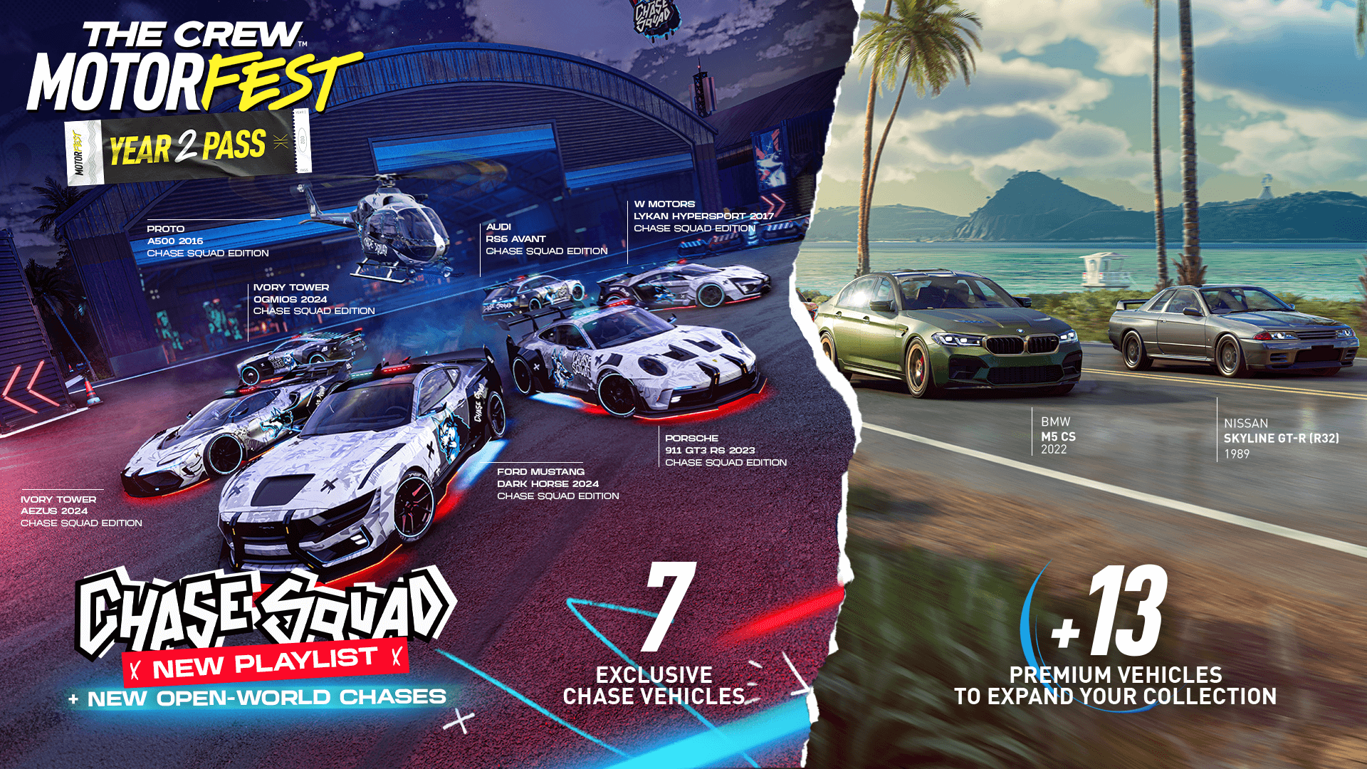 The Crew Motorfest Year 2 Pass Banner Image