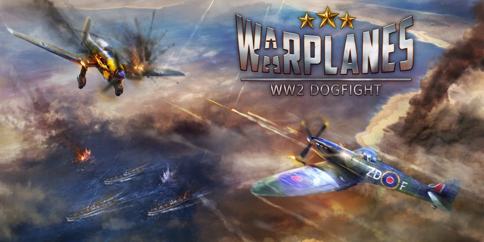 Warplanes: WW2 Dogfight Banner Image